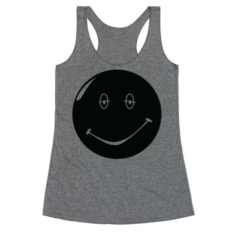 Dazed and Confused Stoner Smiley Face Racerback Tank Top
