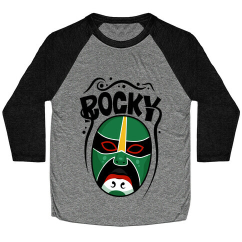 Rocky Mask Baseball Tee