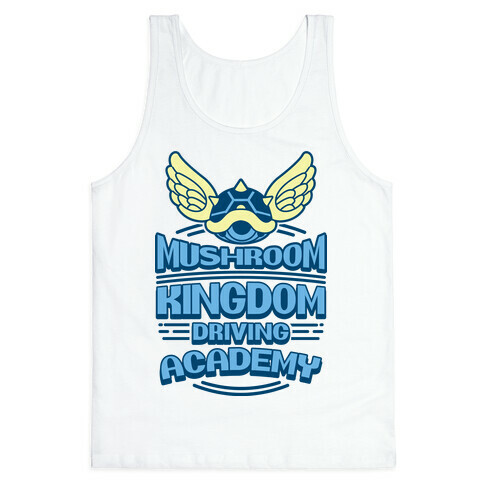 Mushroom Kingdom Driving Academy Tank Top