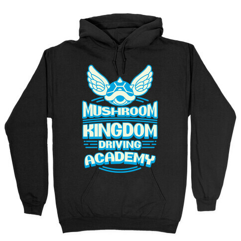 Mushroom Kingdom Driving Academy Hooded Sweatshirt