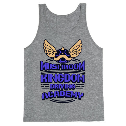 Mushroom Kingdom Driving Academy Tank Top