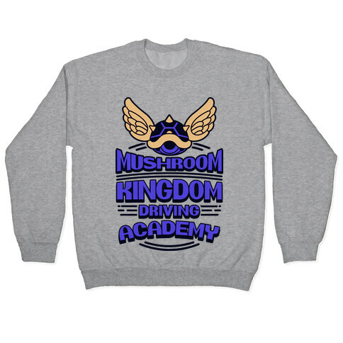 Mushroom Kingdom Driving Academy Pullover