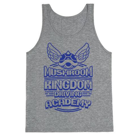 Mushroom Kingdom Driving Academy Tank Top