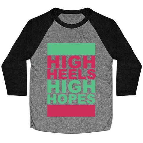 Heels and Hopes Baseball Tee