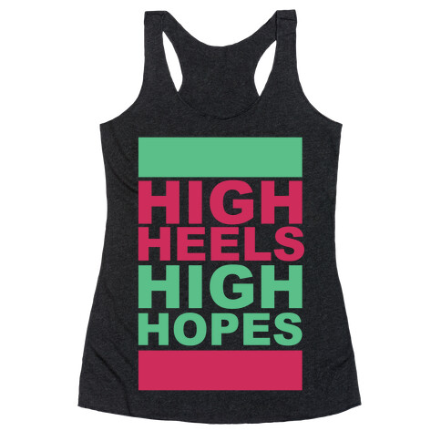 Heels and Hopes Racerback Tank Top