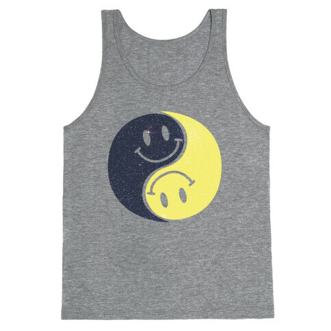 Smiley Yin Yang Tank Top