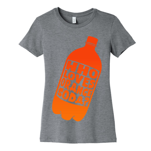 Who Loves Orange Soda (Half 1) Womens T-Shirt