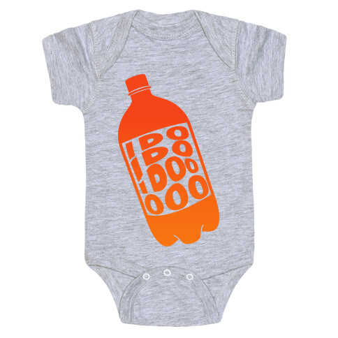 Who Loves Orange Soda (Half 2) Baby One-Piece
