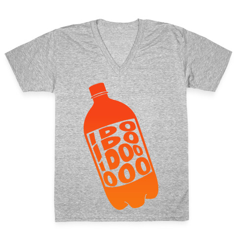 Who Loves Orange Soda (Half 2) V-Neck Tee Shirt