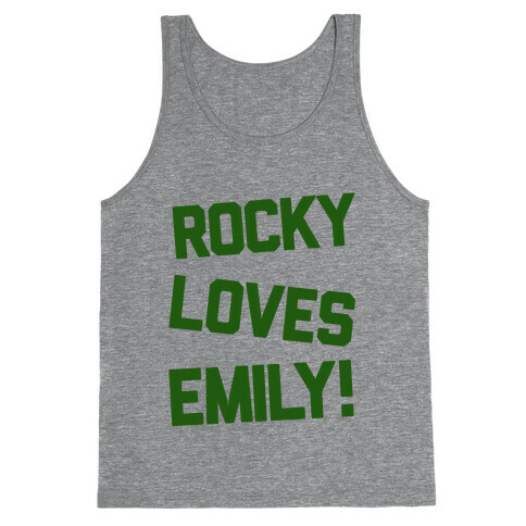 Rocky Loves Emily  Tank Top