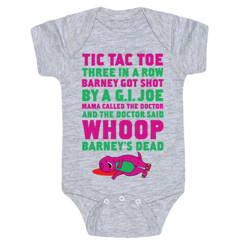 Whoop Barney's Dead Baby One-Piece