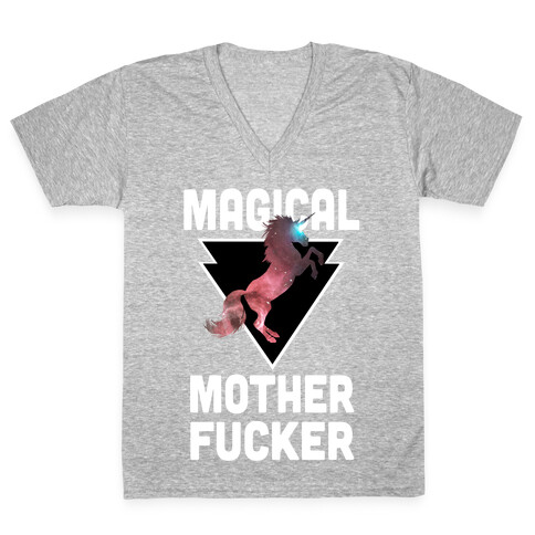 Magical Mother F***er  V-Neck Tee Shirt