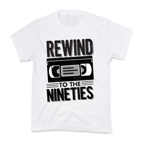 Rewind to the Nineties. Kids T-Shirt