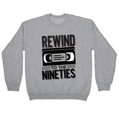 Rewind to the Nineties. Pullover