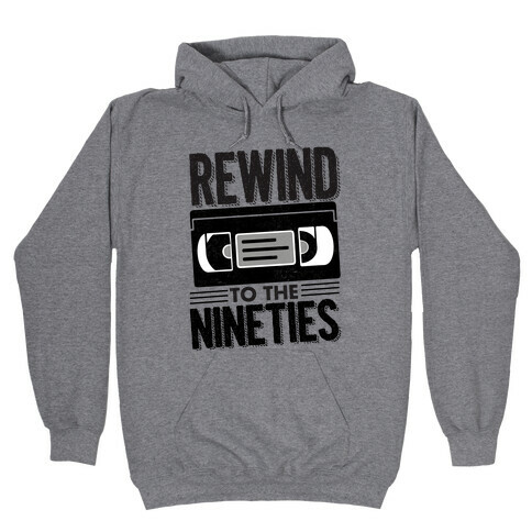 Rewind to the Nineties. Hooded Sweatshirt