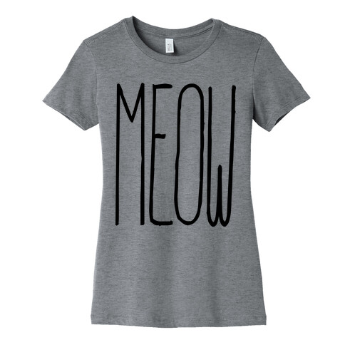 MEOW Womens T-Shirt