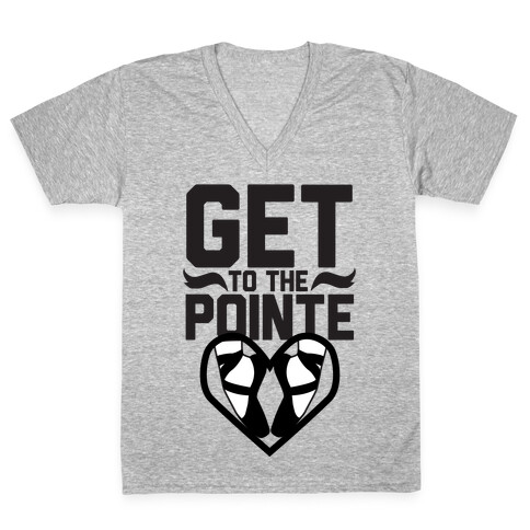 Get to the Pointe V-Neck Tee Shirt