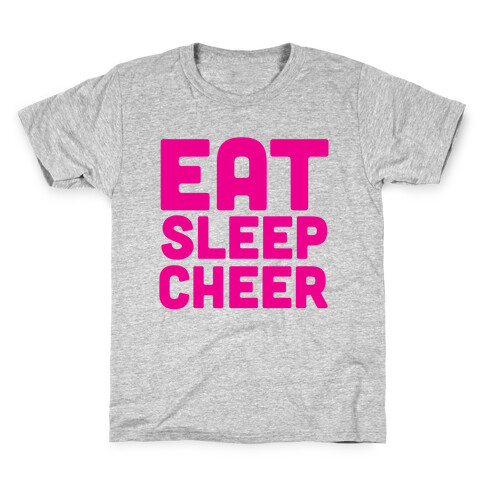 Eat Sleep Cheer Kids T-Shirt