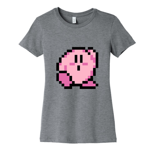 8-Bit Kirby Womens T-Shirt