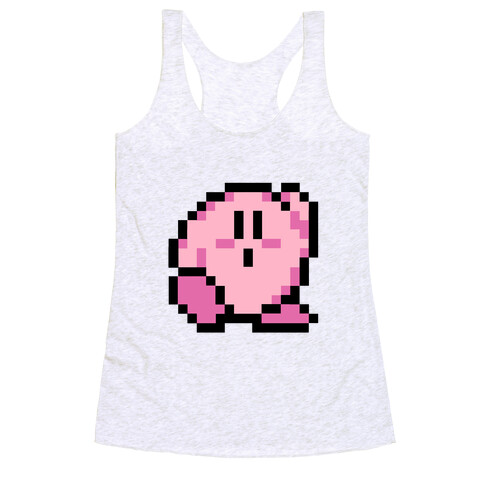 8-Bit Kirby Racerback Tank Top