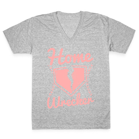 Home Wrecker V-Neck Tee Shirt