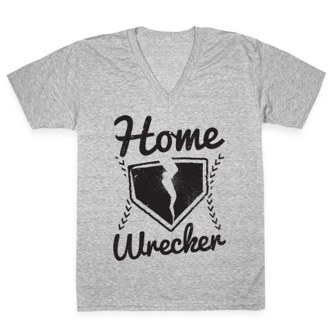 Home Wrecker V-Neck Tee Shirt