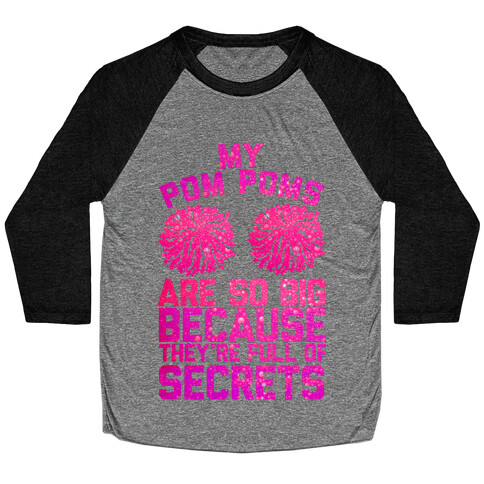 My Pom Poms Baseball Tee