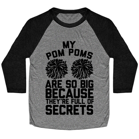 My Pom Poms Baseball Tee