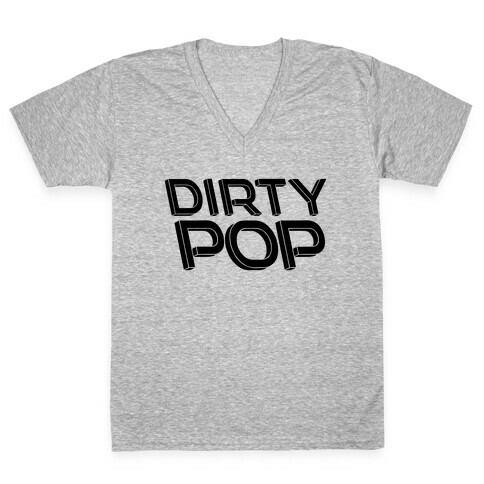 Dirty Pop V-Neck Tee Shirt