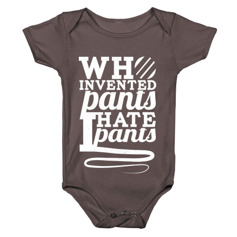 Who Invented Pants? Baby One-Piece