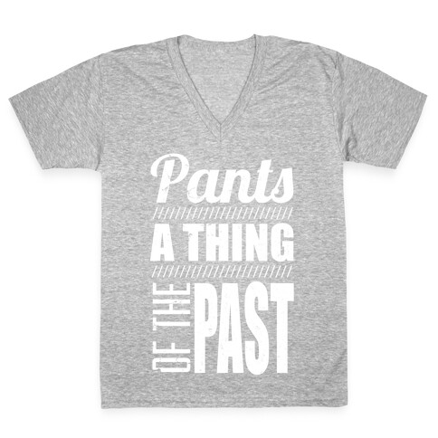 Pants of the Past V-Neck Tee Shirt