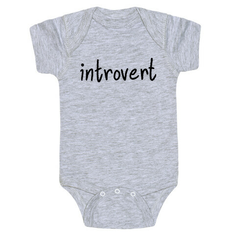 Introvert Baby One-Piece