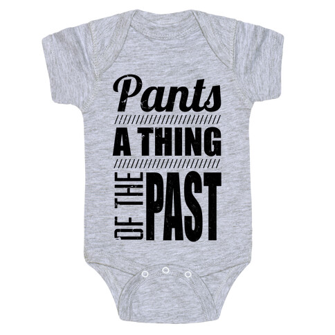 Pants of the Past Baby One-Piece