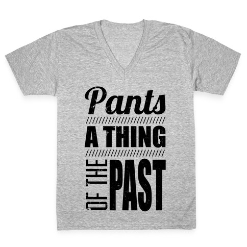 Pants of the Past V-Neck Tee Shirt