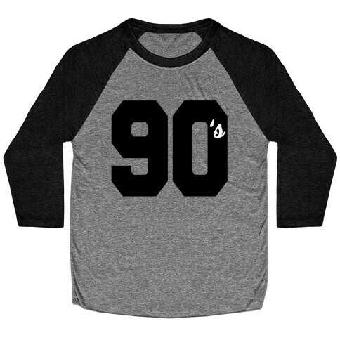 90's Varsity Baseball Tee