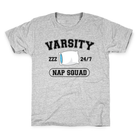 Varsity Nap Squad Kids T-Shirt