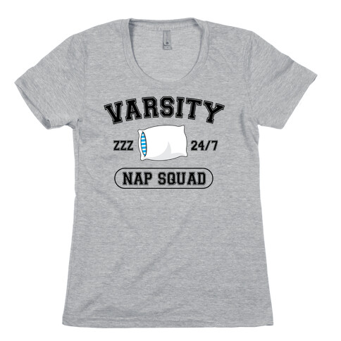 Varsity Nap Squad Womens T-Shirt