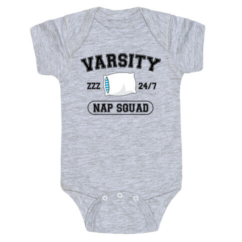 Varsity Nap Squad Baby One-Piece