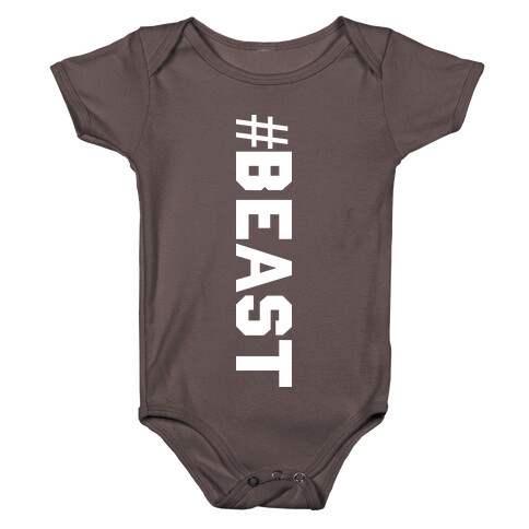 Hashtag Beast Baby One-Piece