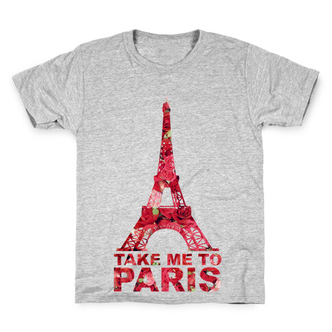 Take Me To Paris Kids T-Shirt