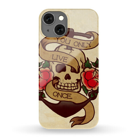 YOLO Skull Phone Case