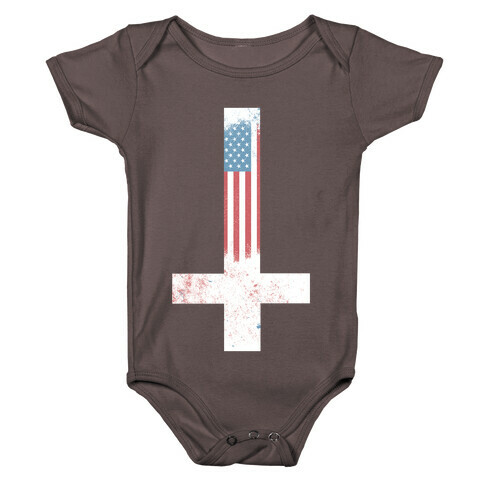 Satanic America Baby One-Piece