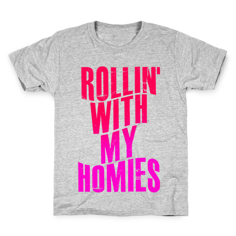 Rollin' With My Homies Kids T-Shirt