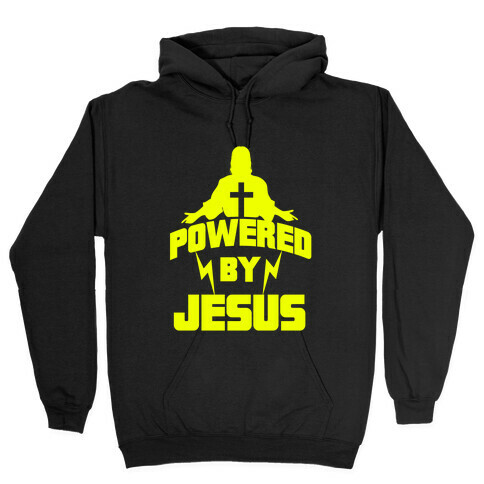 Powered By Jesus Hooded Sweatshirt
