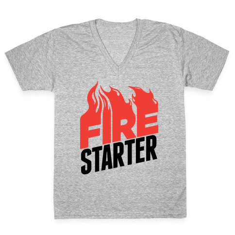 Fire Starter V-Neck Tee Shirt