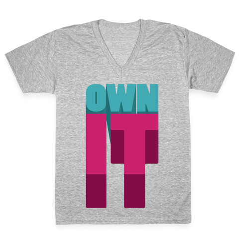 Own It V-Neck Tee Shirt