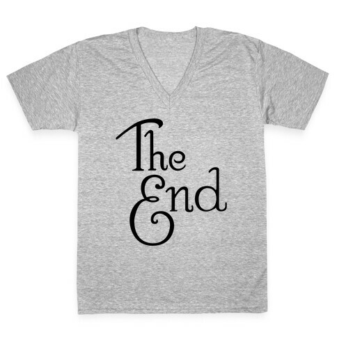 The End V-Neck Tee Shirt