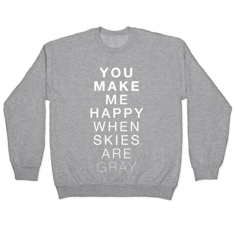 You Make Me Happy (SUNSHINE) Pullover