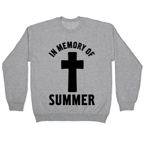In Memory Of Summer Pullover