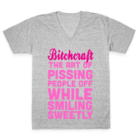 Bitchcraft V-Neck Tee Shirt